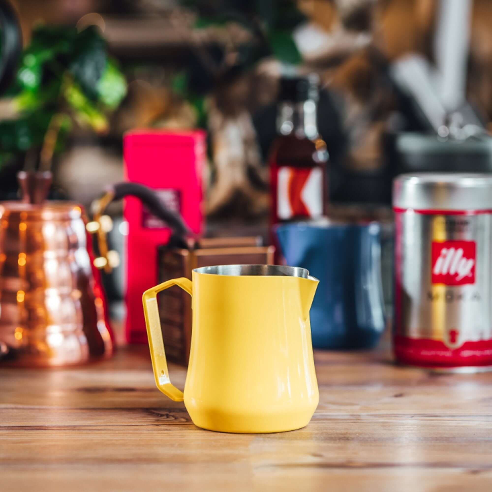 Kafijas barista piederumi