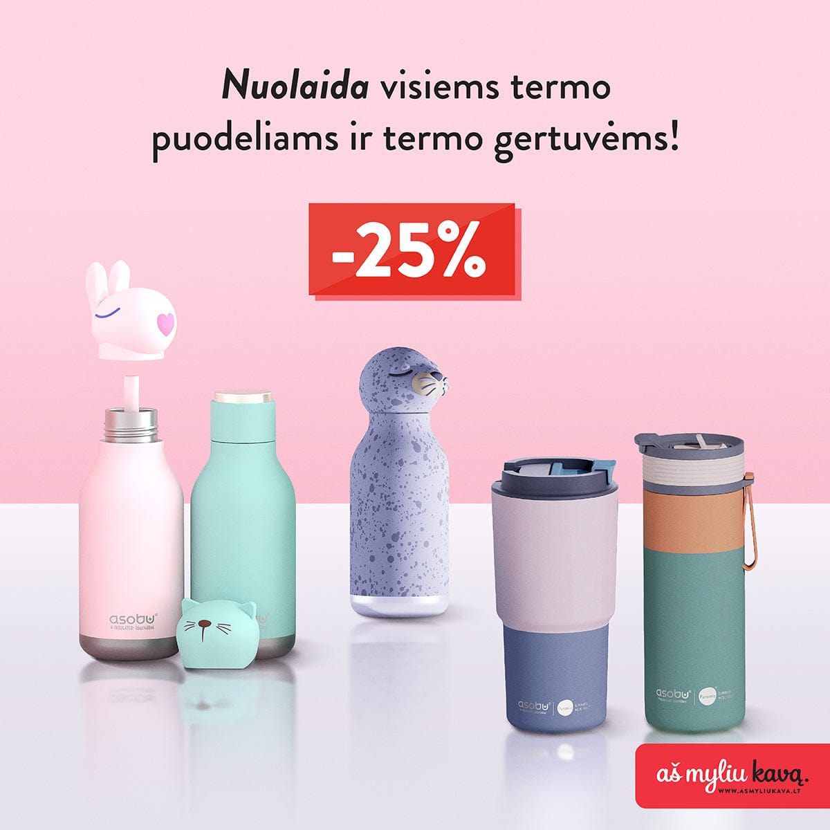Termo puodeliai ir gertuvės
