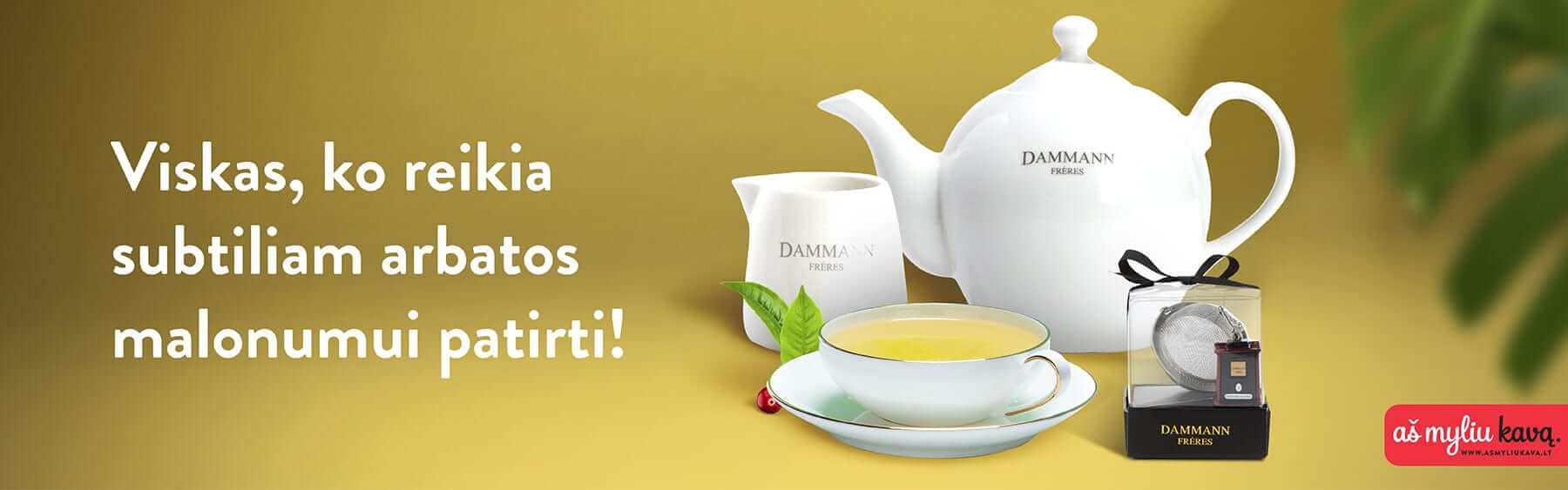 Arbatos indai ir priedai