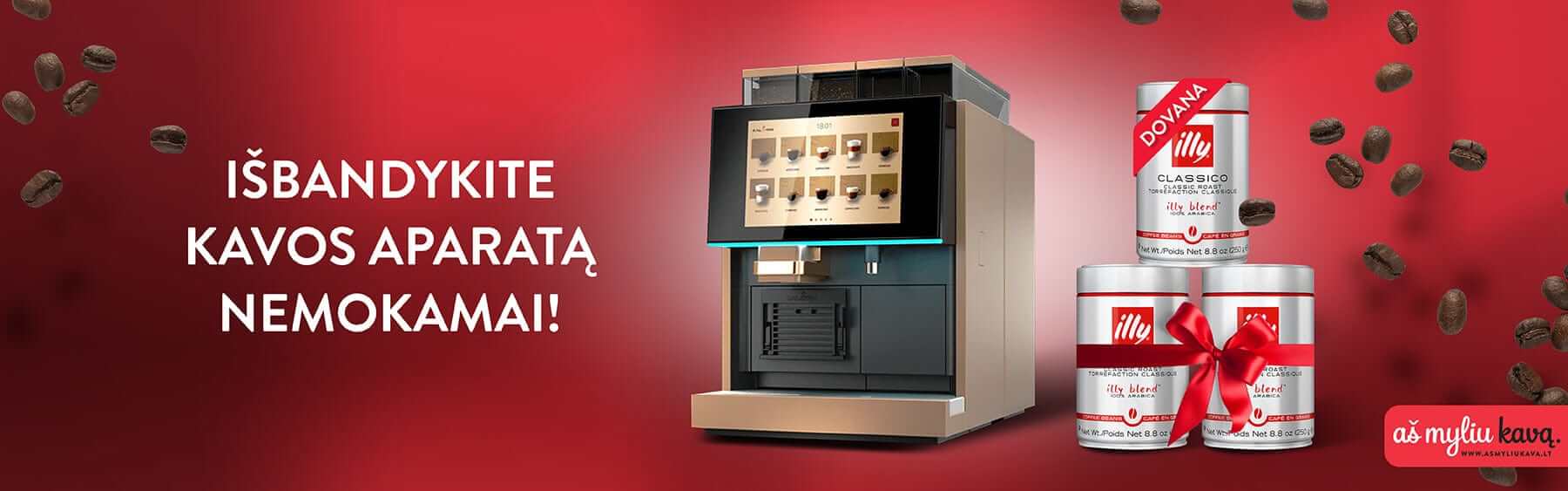 Nemokamas kavos aparato testas