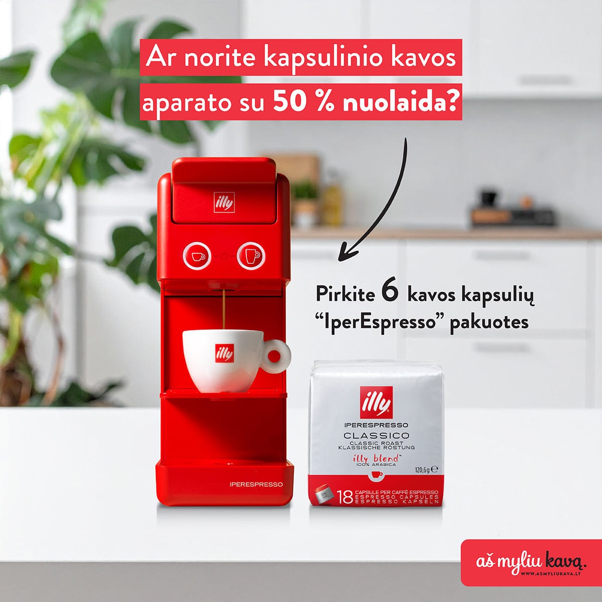 illy Y3.3 akcija