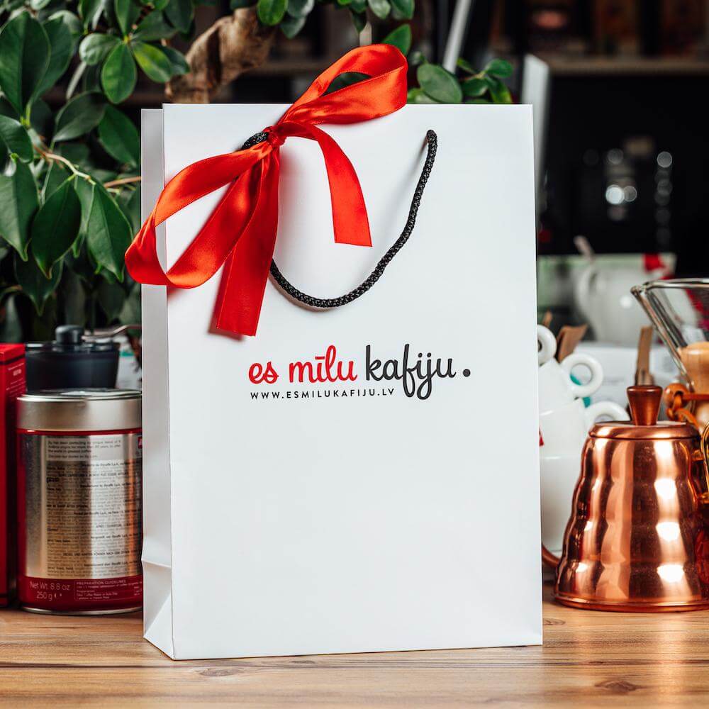 Dovanų maišelis Aš myliu kavą Aš myliu kavą