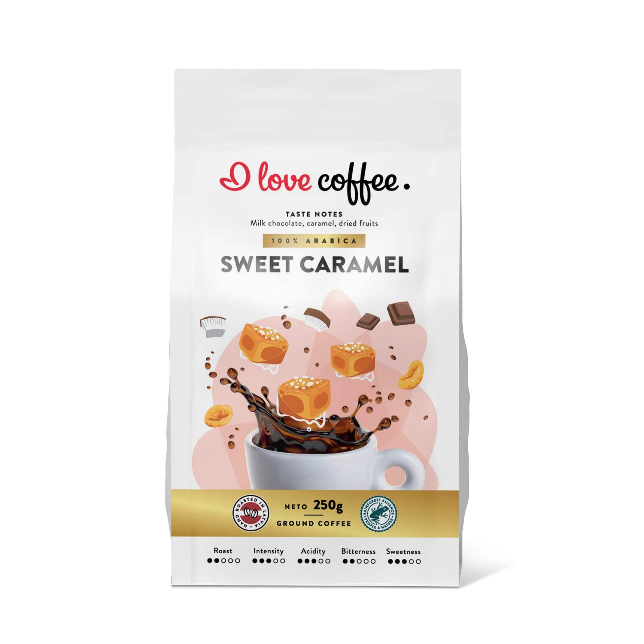 Malta kava Kava Sweet Caramel, 250 g Aš myliu kavą