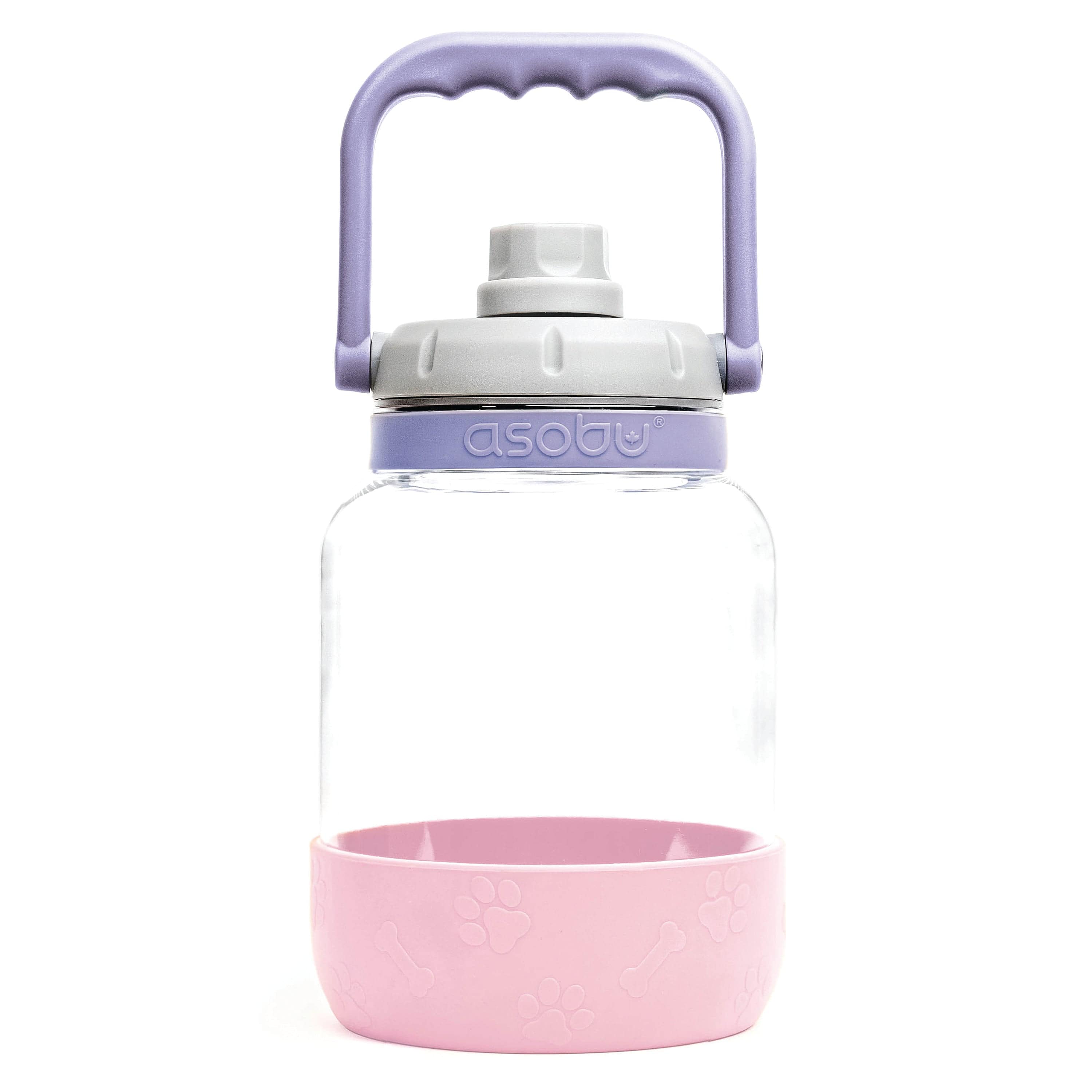 Rožinė Vandens butelis Asobu Barkley, 1 L TWB21 garstyčių geltonos spalvos Asobu