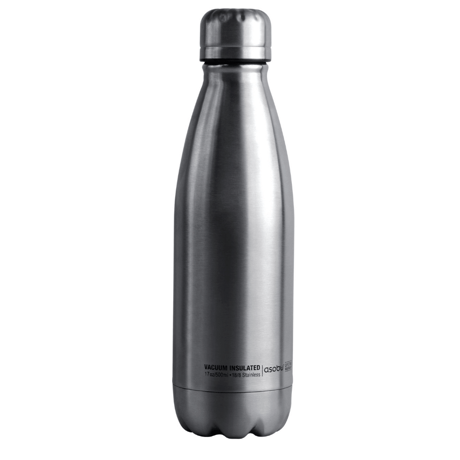 Sidabrinė Termo gertuvė Asobu Central Park Travel, 510 ml, sidabrinė Asobu