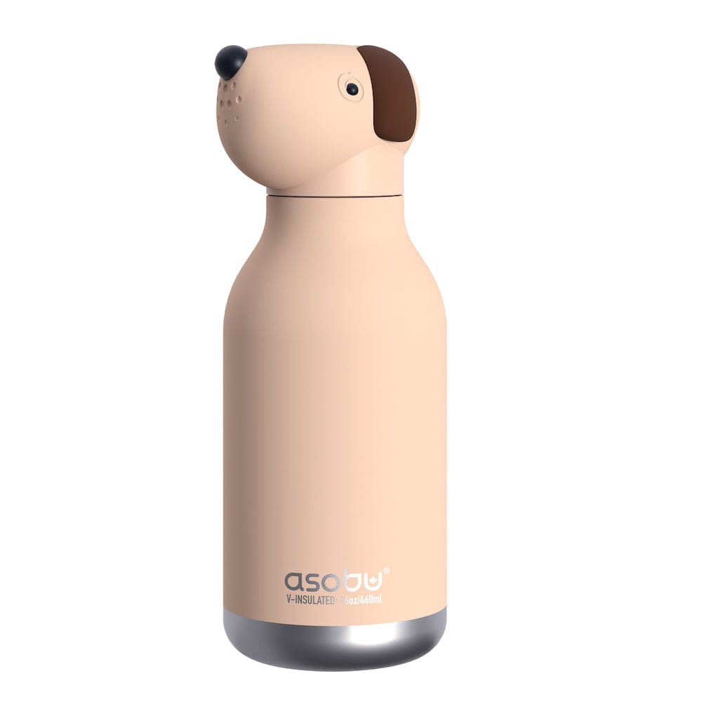 ASOBU termogertuvė vaikams „Bestie“, 460 ml, SBV44 BROWN DOG Asobu