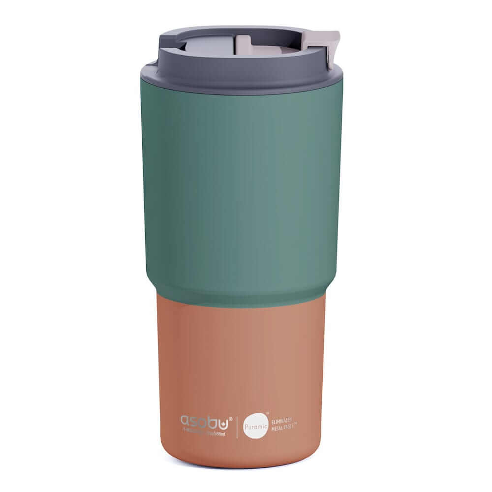 pastelinė žalia Termo gertuvė Asobu Pick Me Up, 650 ml, BF62 pastelinės rožinės spalvos Asobu