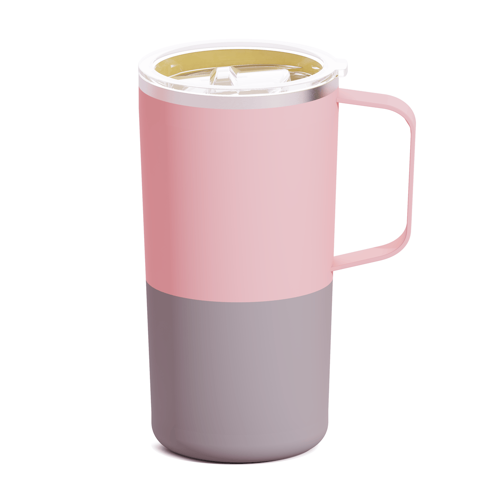 Pasteļu oranža Termo puodelis Asobu, 600 ml, SM90 pastelinės mėlynos spalvos Asobu