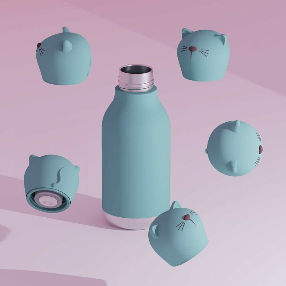 Termo gertuvė Asobu Bestie, 460 ml, SBV44 KATĖ Asobu