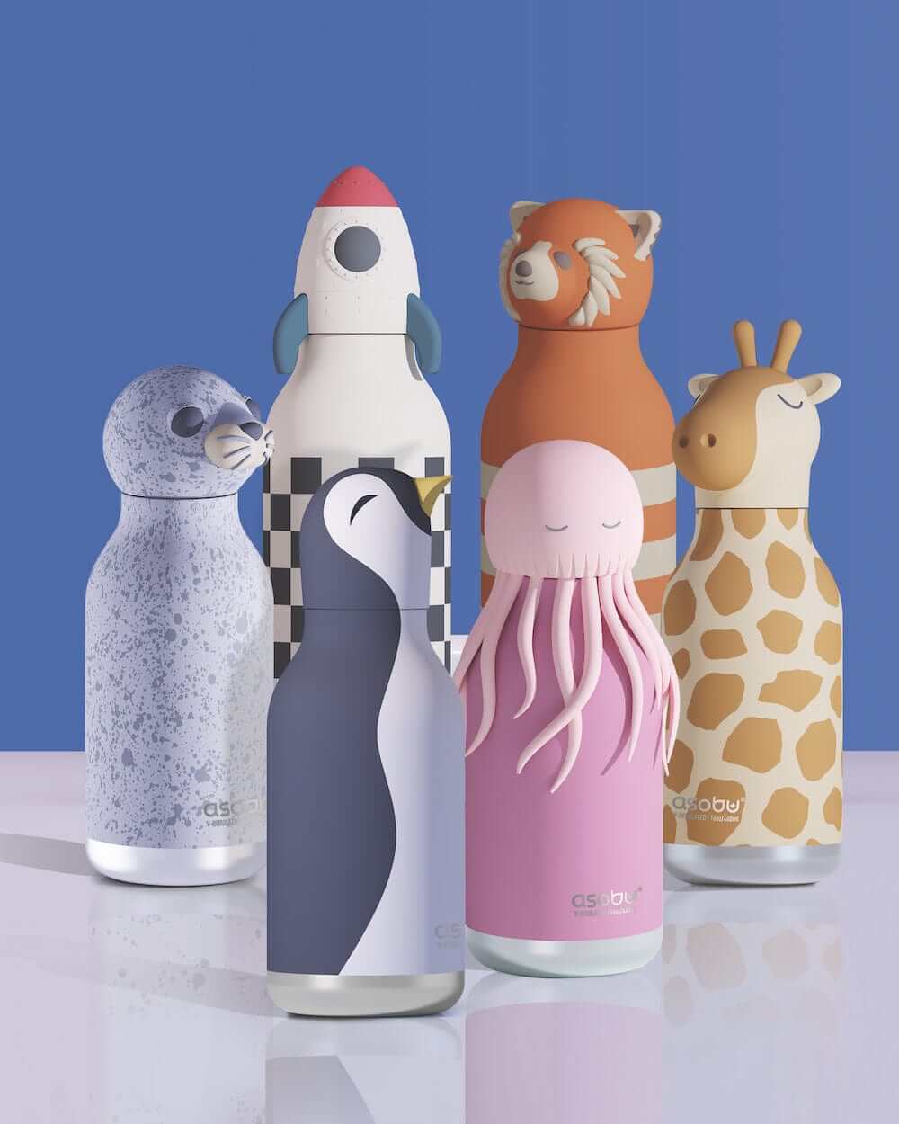 Termo gertuvė Asobu Bestie, 460 ml, SBV44 PANDA Asobu