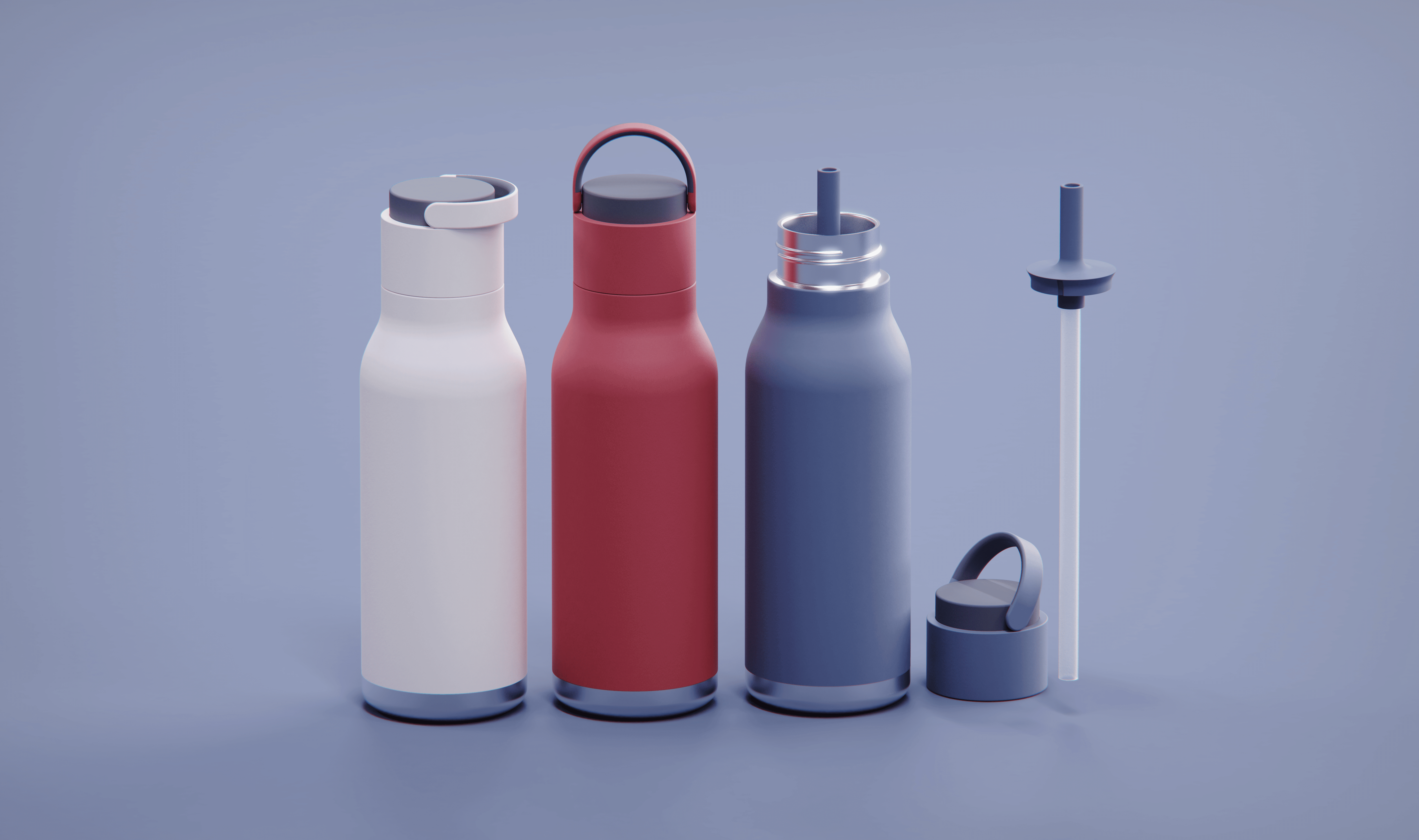 Termo gertuvė Asobu Metro, 650 ml, SBV34 baltos spalvos Asobu