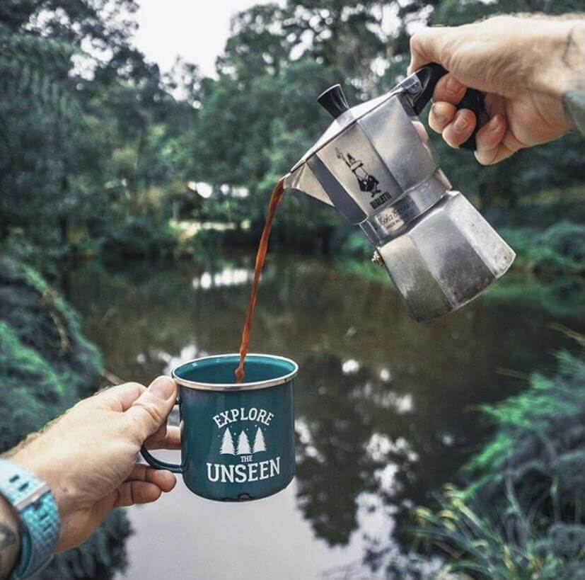 Moka kavinukas Bialetti Express 3 puodeliams, metalo spalvos Bialetti