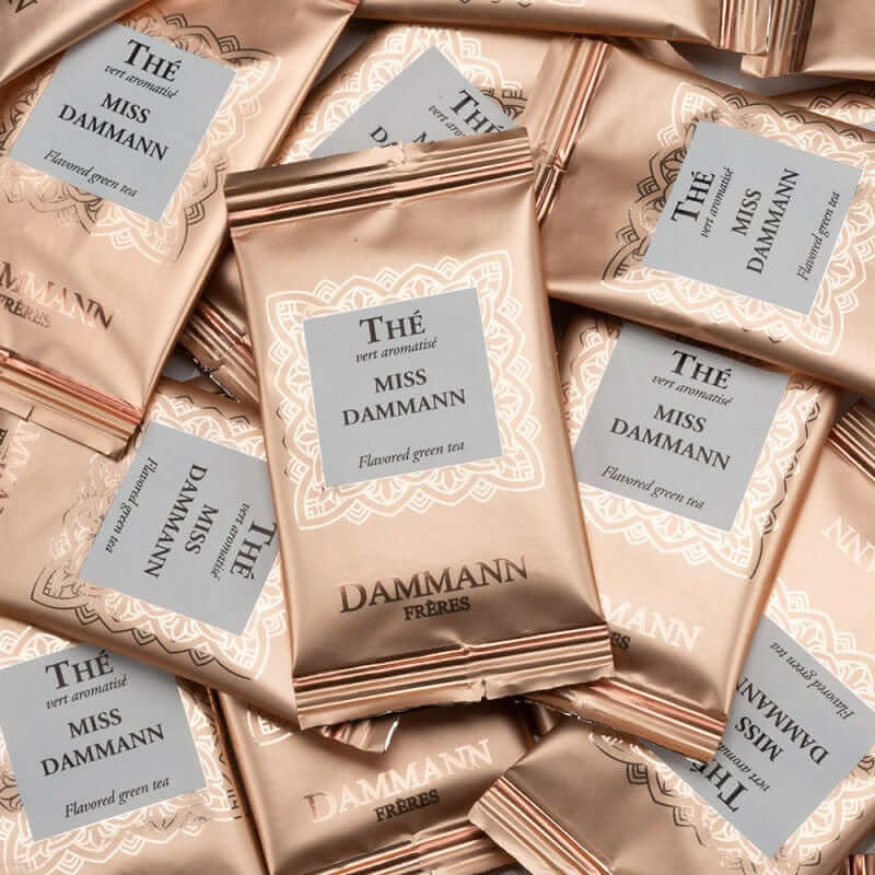 Arbata HoReCa Miss Dammann Frères, žalioji, 24 vnt., Aš Myliu Kavą