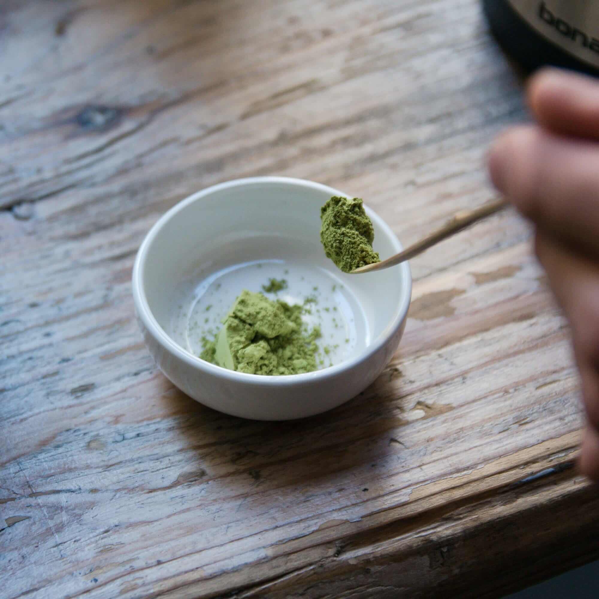 Matcha bambuko arbatos šaukštelis, Chashaku Dammann