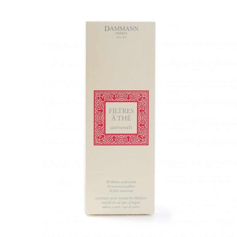 Popieriniai filtrai/maišeliai arbatinukams, 30 vnt. Dammann