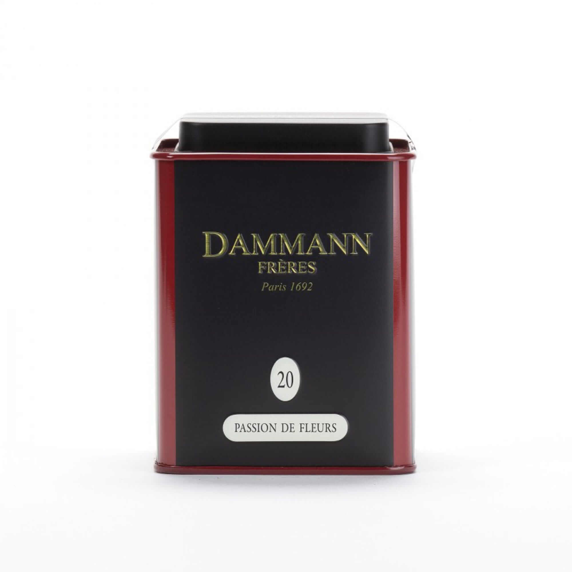 Biri arbata Home, balta, Passion de Fleurs-20, 60 g Dammann