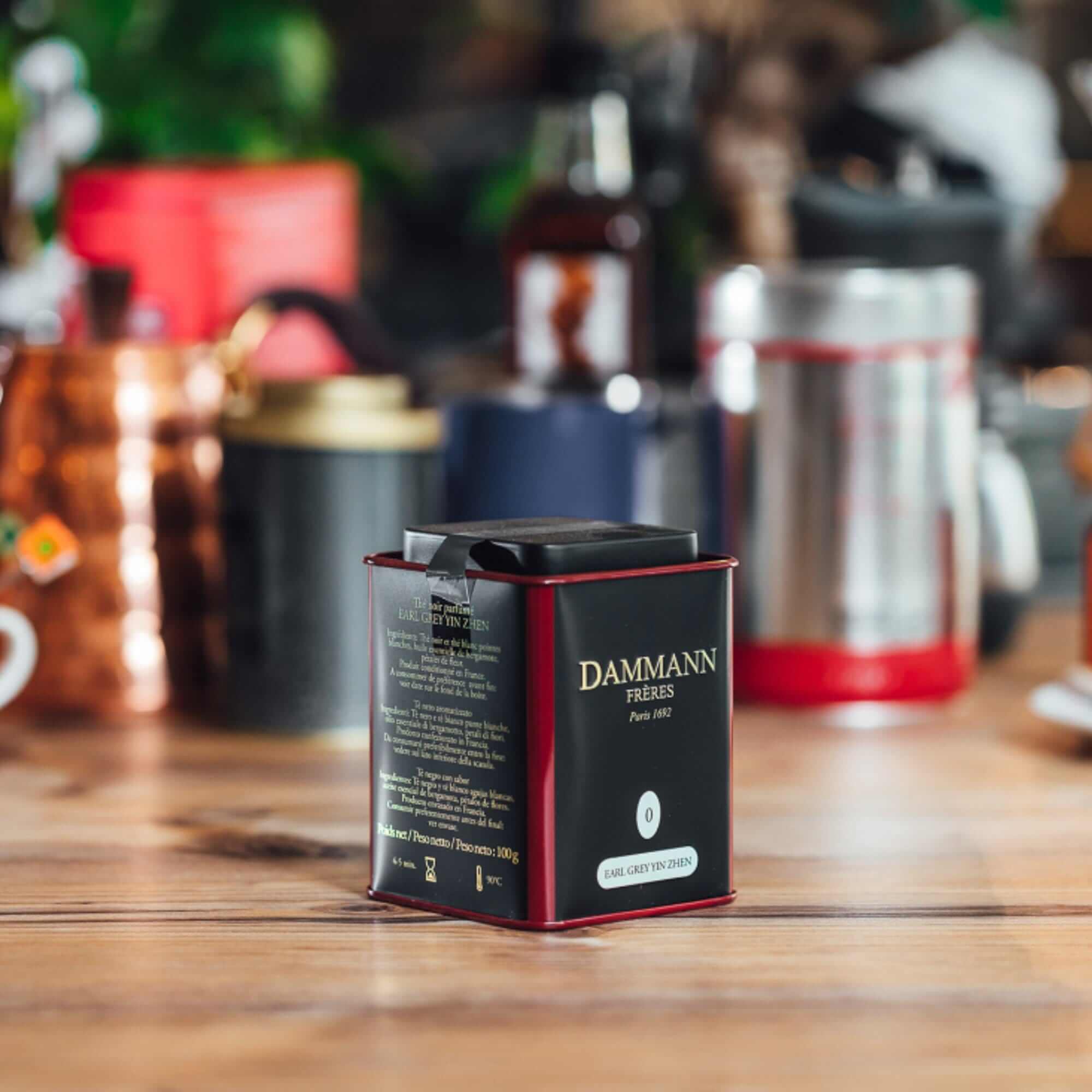 Biri arbata Home, juoda aromatinė, Earl Grey Yin Zhen-0, 100 g Dammann