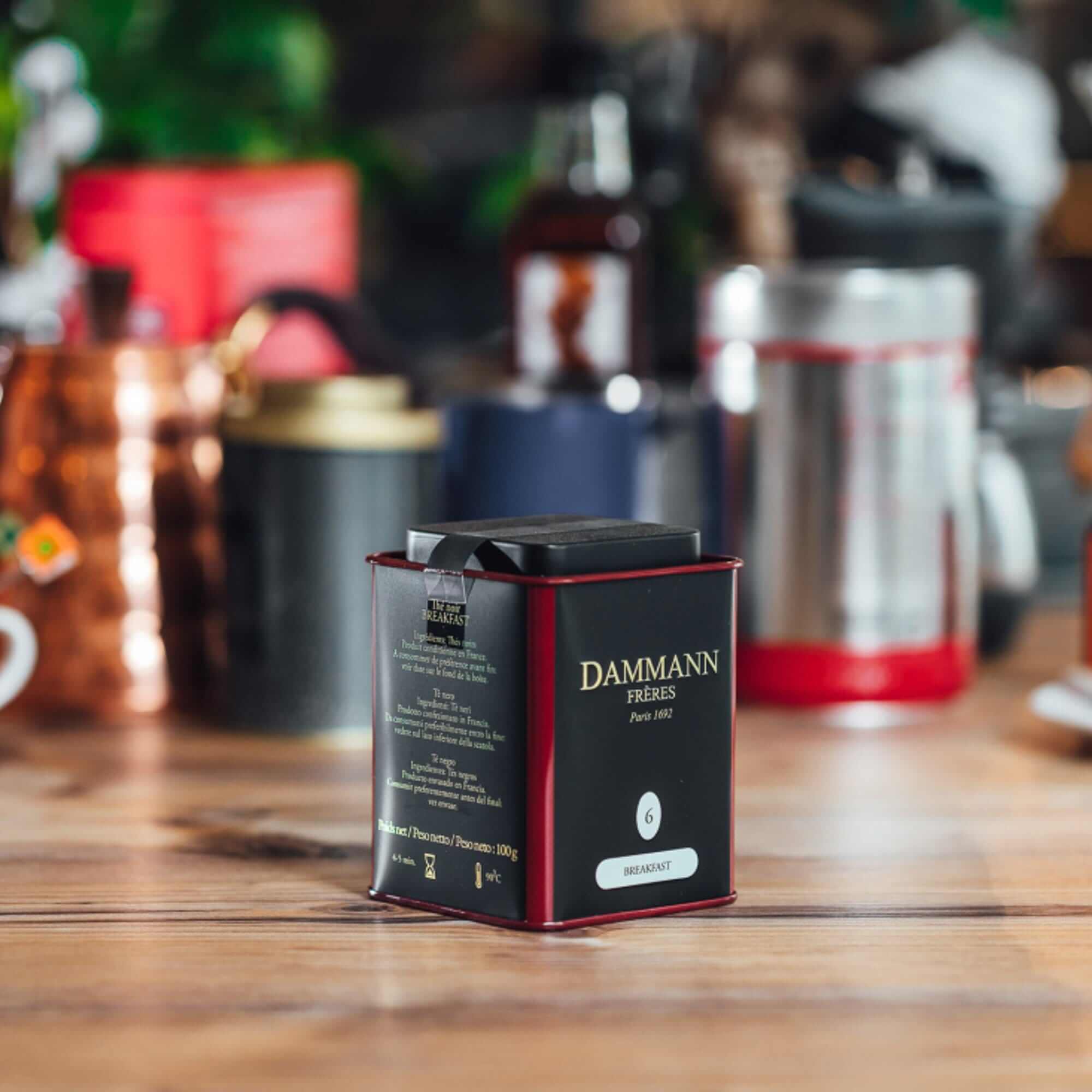 Biri arbata Home, juoda, Breakfast-6, 100 g Dammann