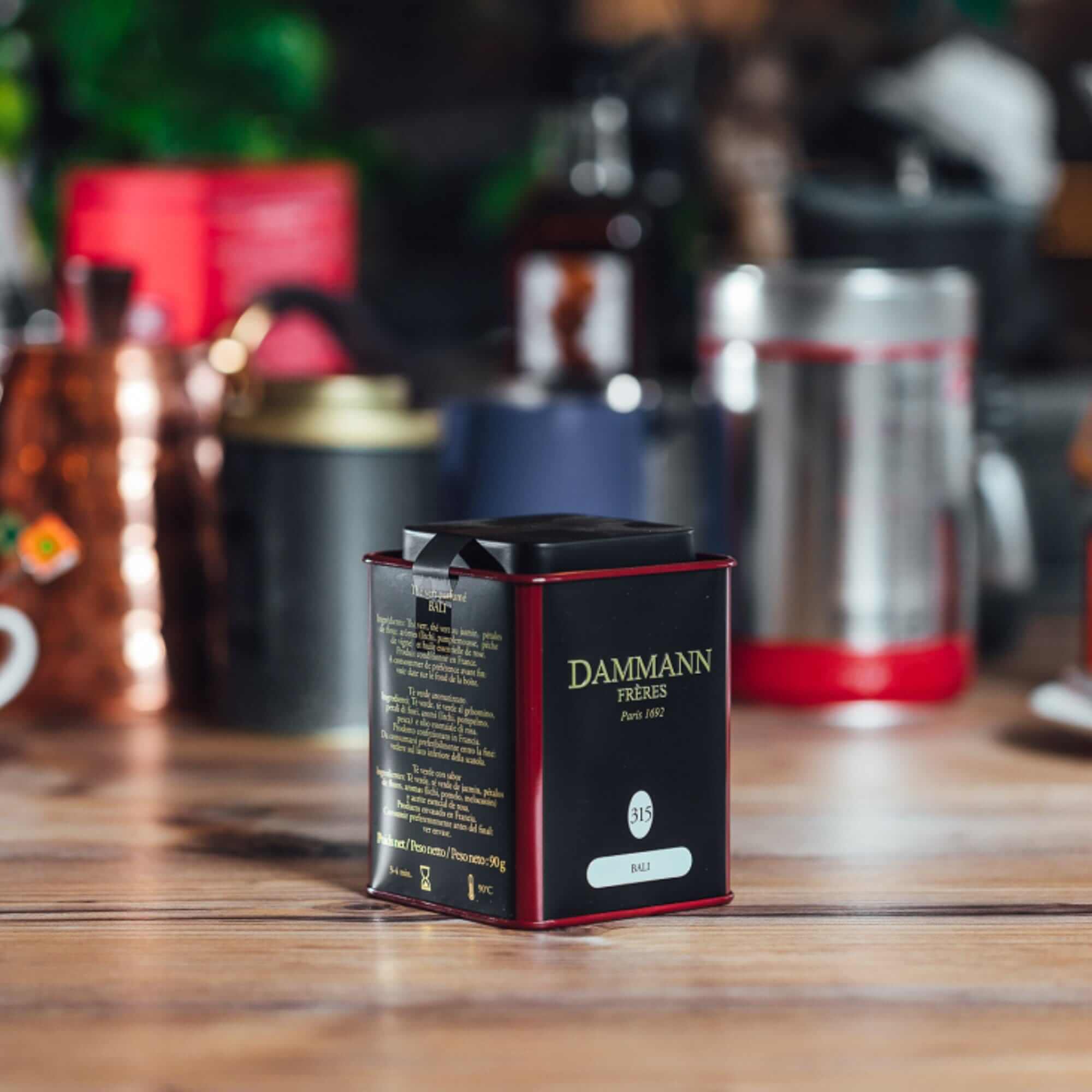 Biri arbata Home, žalioji, Bali-315, 90 g Dammann