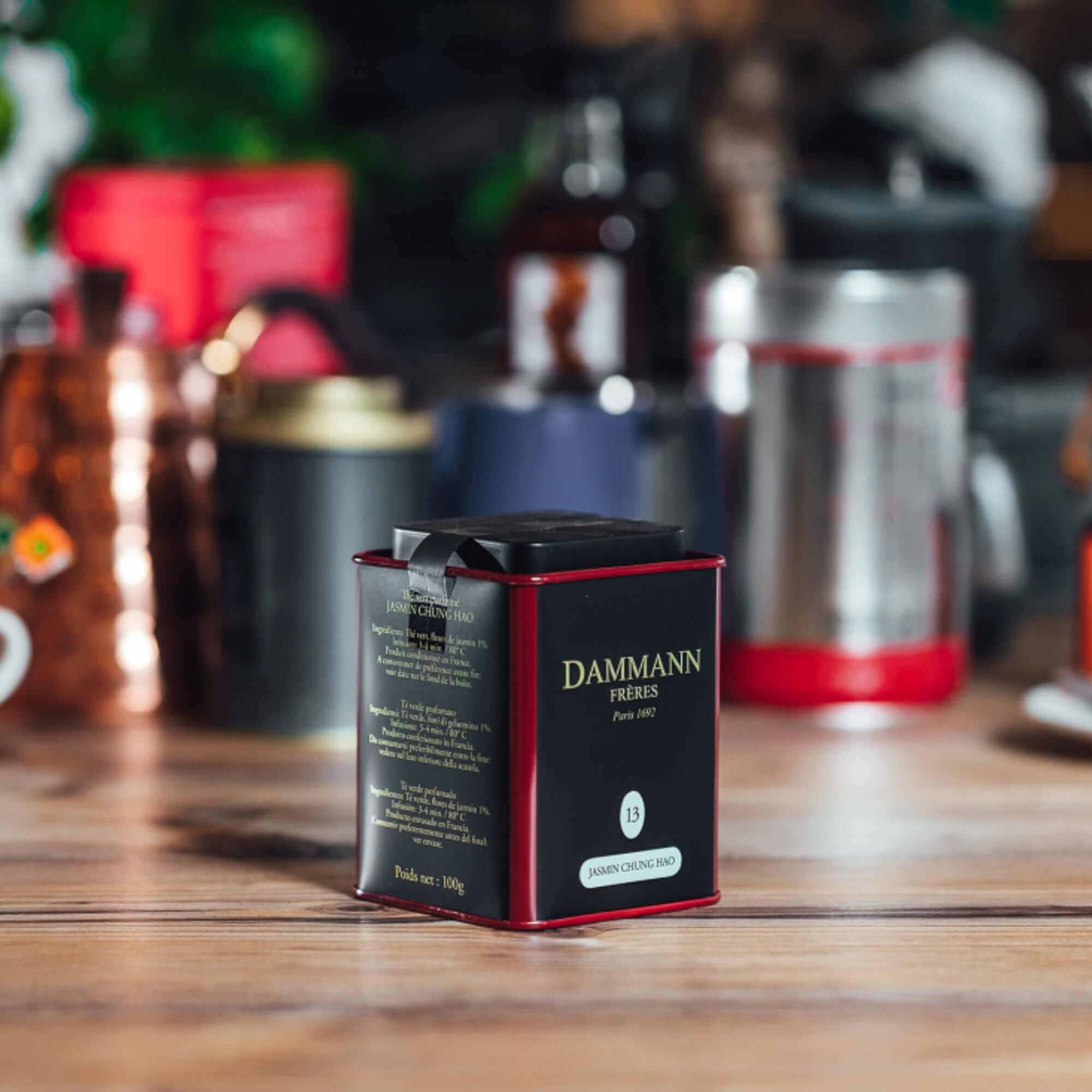 Biri arbata Home, žalioji, Jasmin Chung Hao-13, 100 g Dammann