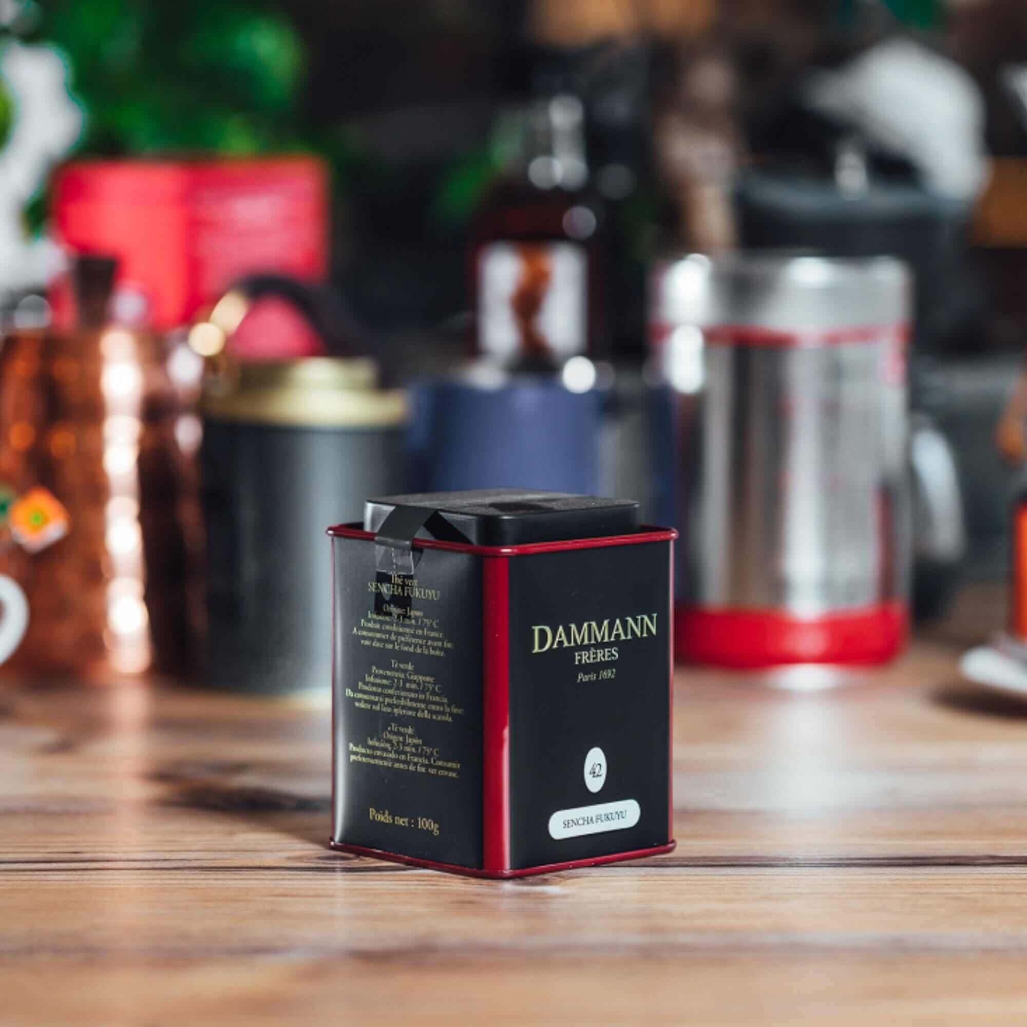 Biri arbata Home, žalioji, Sencha Fukuyu-42, 100 g Dammann