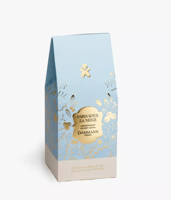 DAMMANN arbatos rinkinys „Paris Sous La Neige“ žalioji arbata su džemu, 40 g + 50 g Dammann