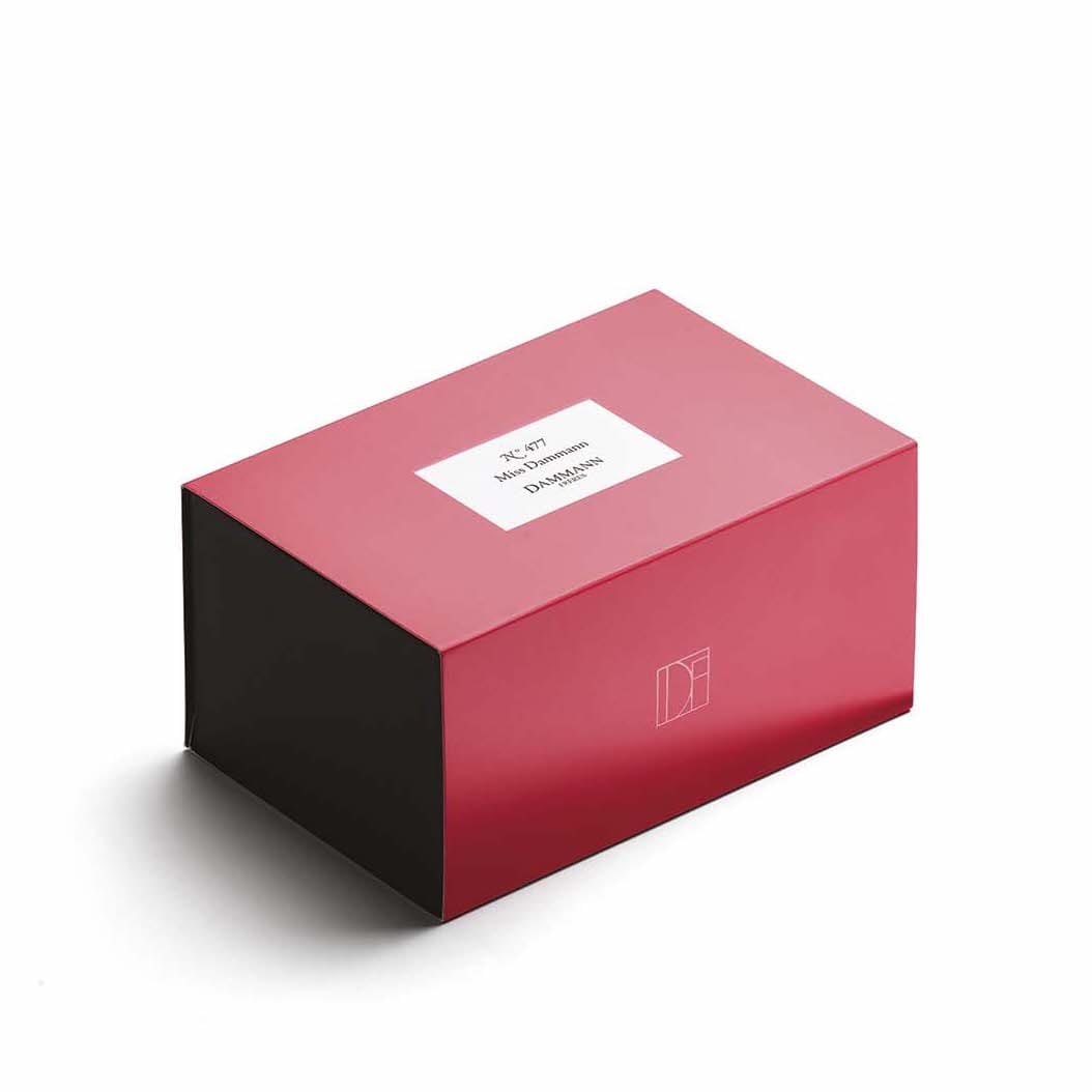 DAMMANN birios arbatos rinkinys su filtru „Miss Dammann Nr. 477“ žalia aromatizuota 50g Dammann