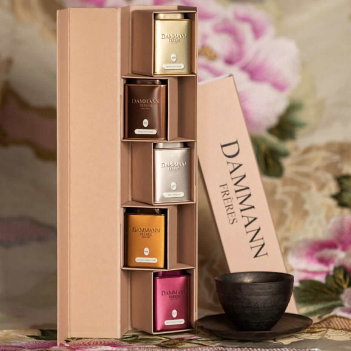 Dammann Fréres dovanų rinkinys, Coffret Iris Dammann