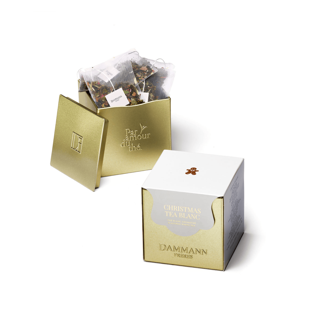 DAMMANN arbata maišeliuose „Christmas Tea Blanc“, balta, 20 vnt. Dammann