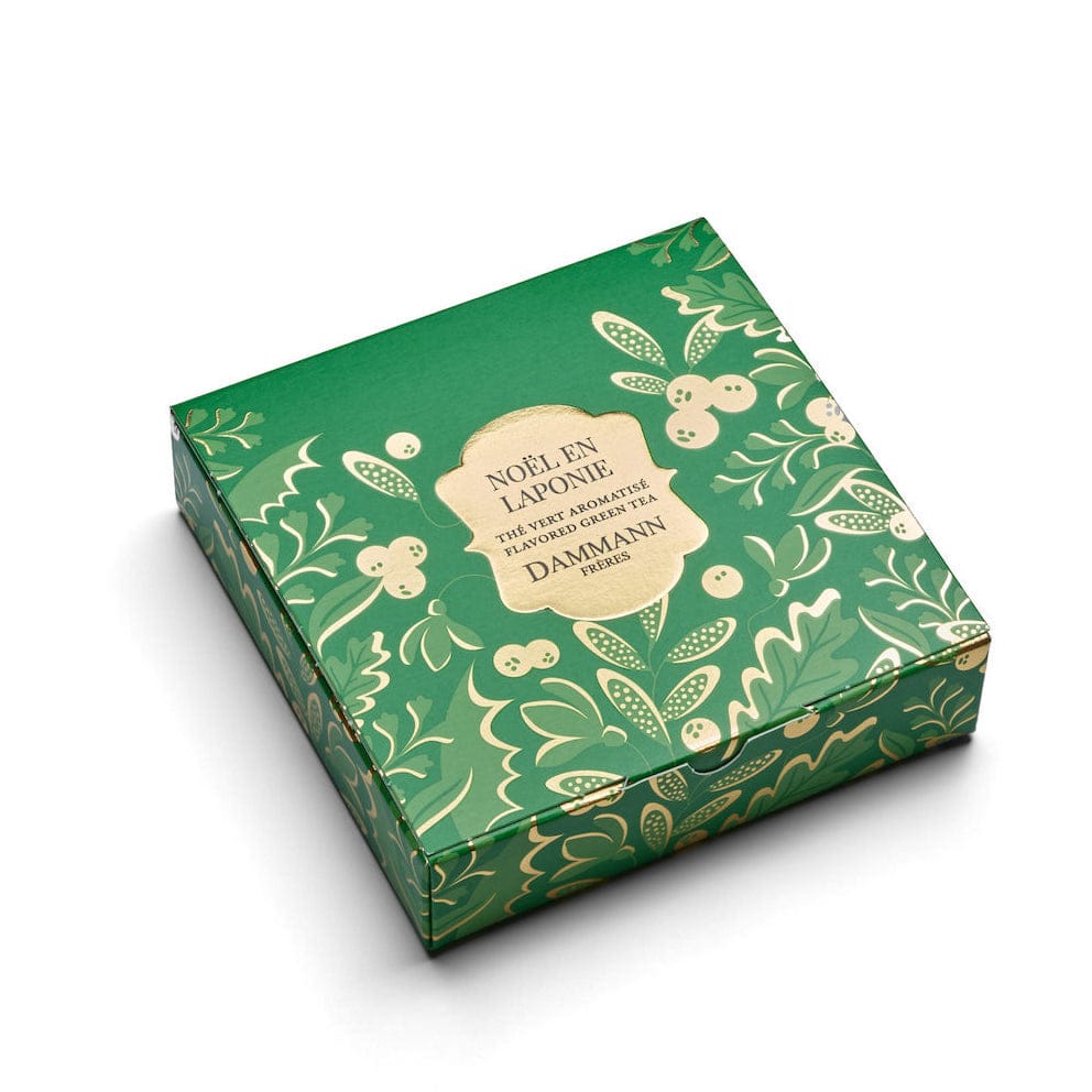 DAMMANN arbatos rinkinys maišeliuose Noël en Laponie, žalia aromatizuota, 6 vnt. Dammann