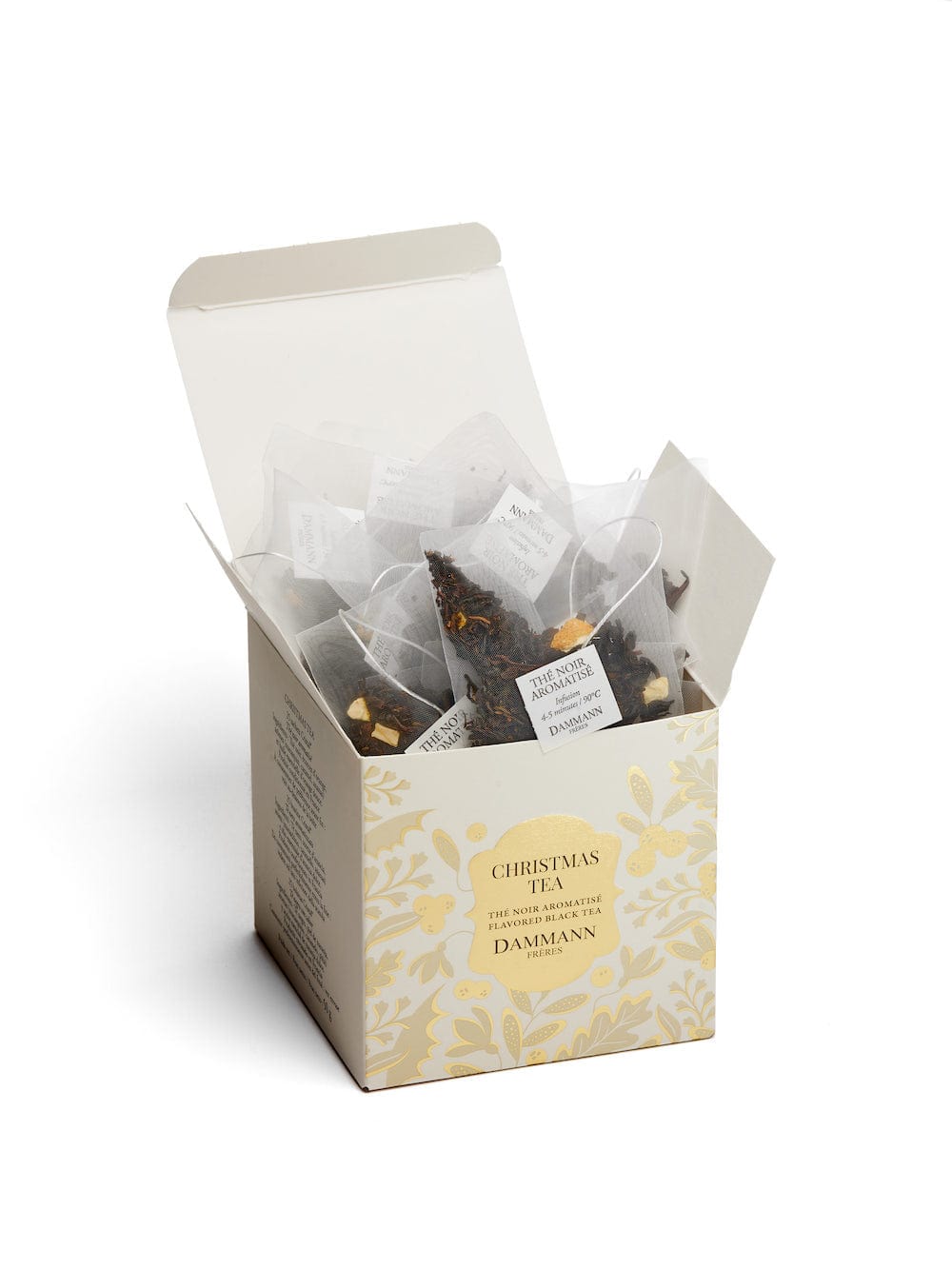 HOME juodoji arbata šilkiniuose maišeliuose 25 vnt., kalėdinė Dammann