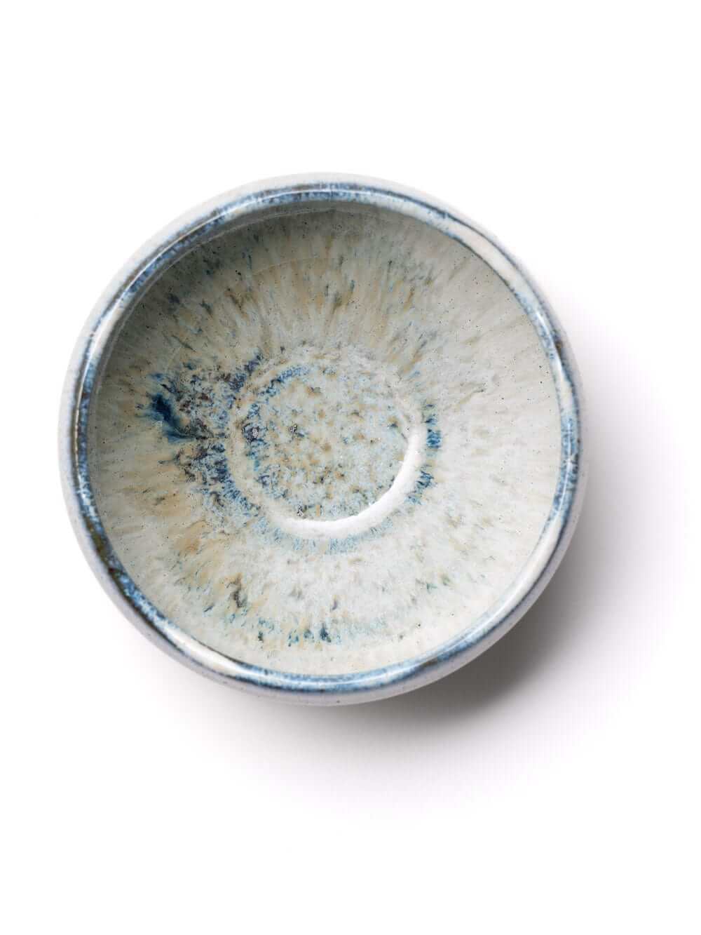 DAMMANN matcha dubenėlis FRERES Sora, keramikinis, mėlynos spalvos Dammann