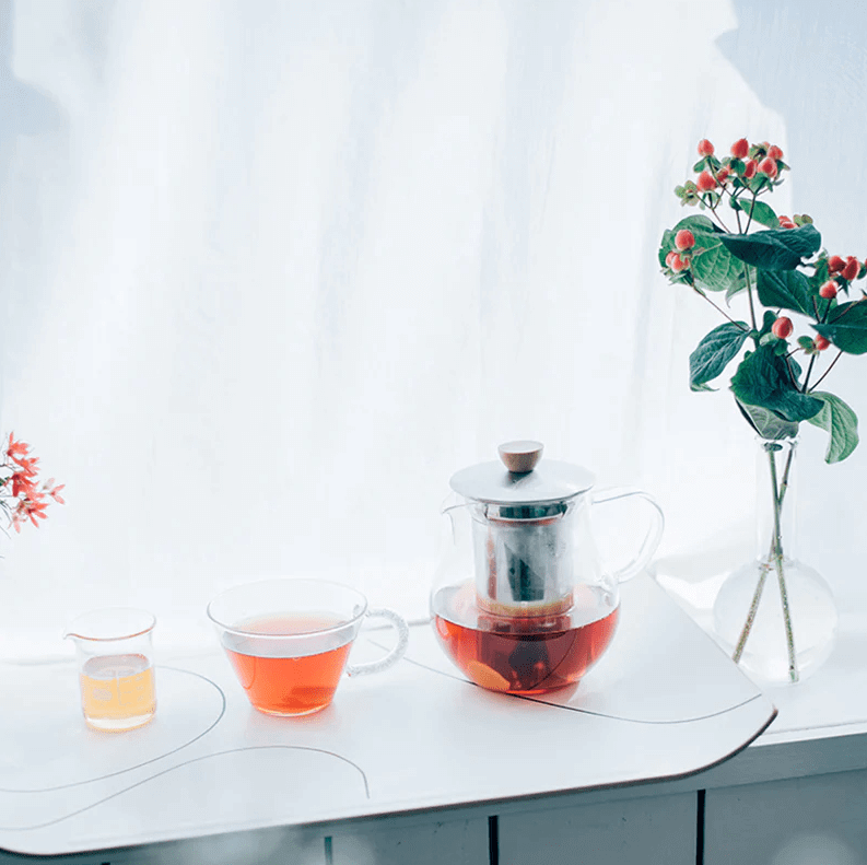 Stiklinis arbatinukas su sieteliu, „Hario“, 450 ml Hario