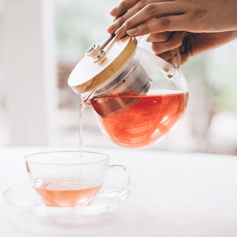 Stiklinis arbatinukas su sieteliu „Teaor“, „Hario“, 450 ml Hario