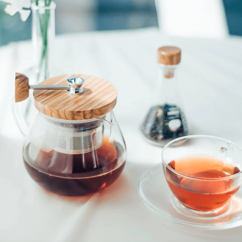 Stiklinis arbatinukas su sieteliu „Teaor“, „Hario“, 450 ml Hario