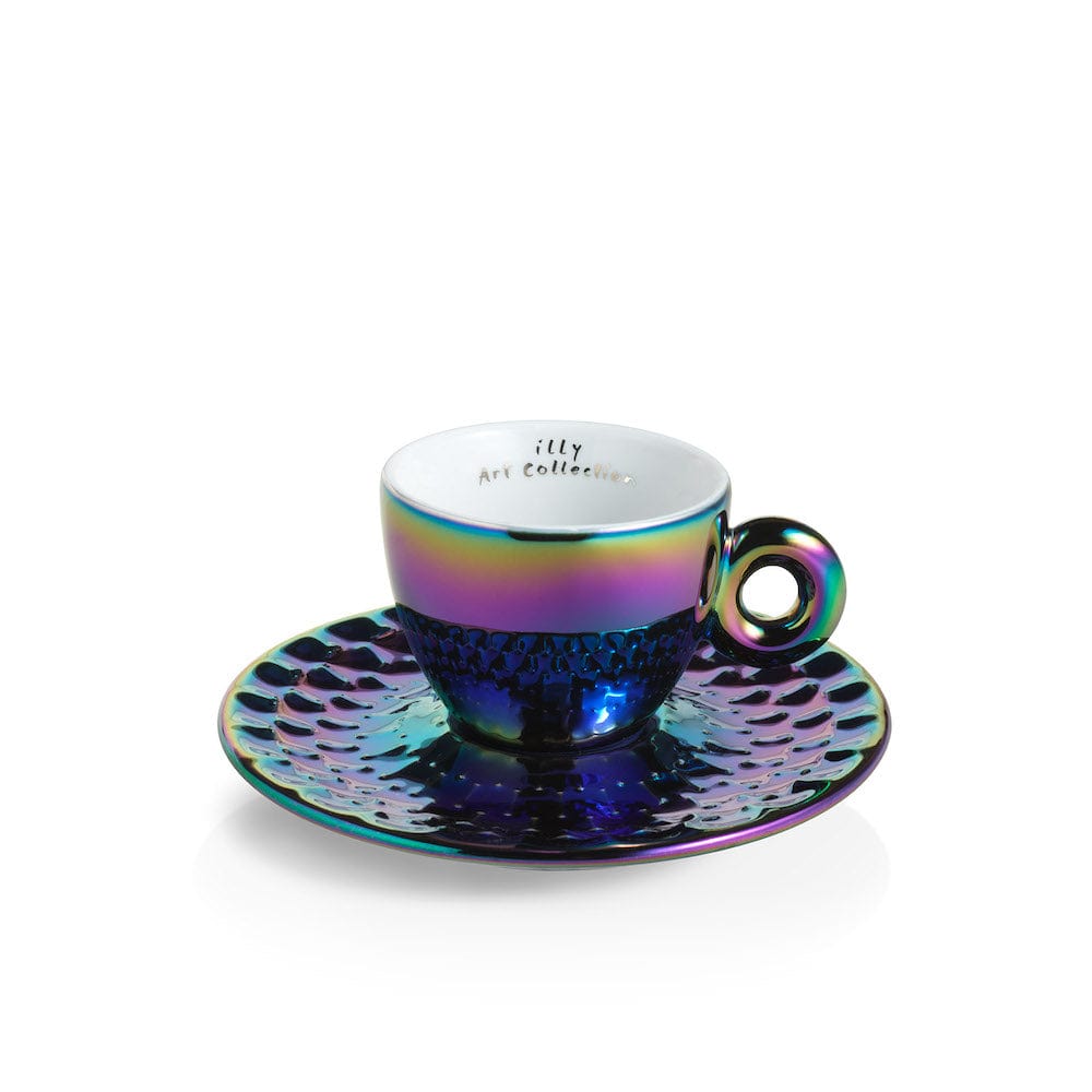 Illy iAC Armleder, 2 espresso puodeliai su lėkštutėmis, 60 ml, 2025 illy