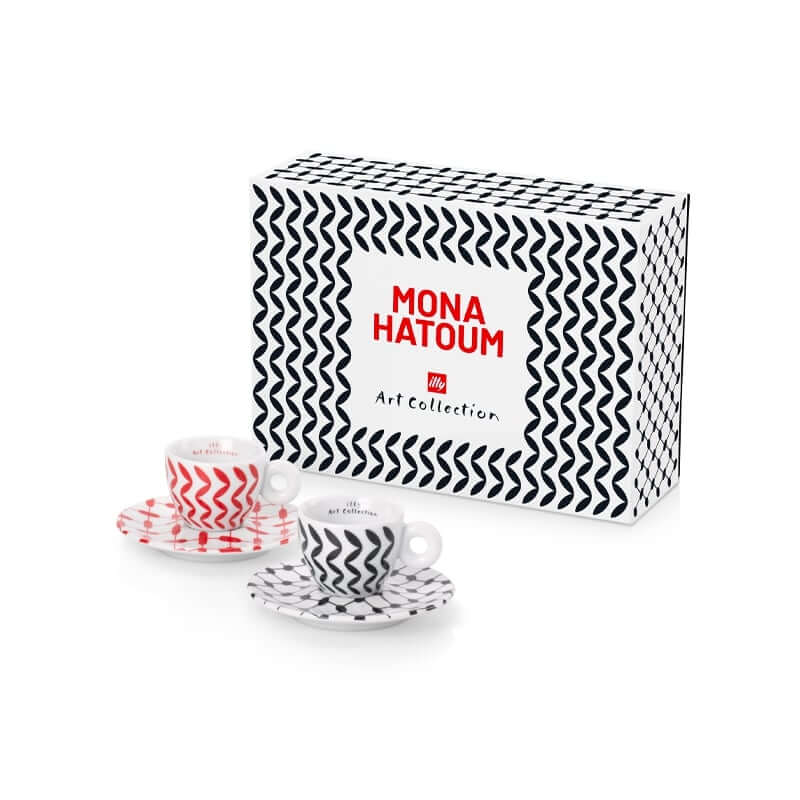 Mona Hatoum 2 espresso puodeliai 2021 m. illy