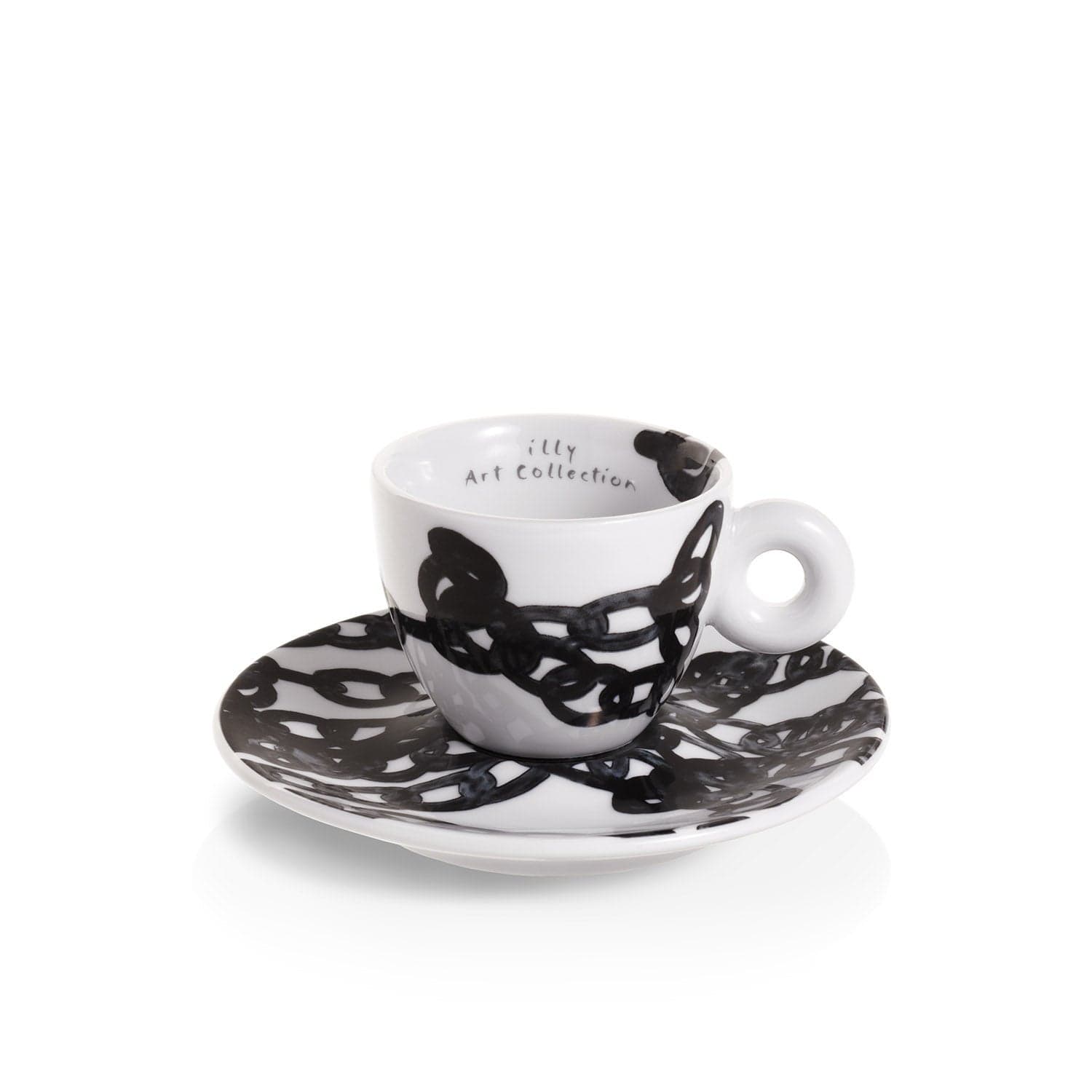 Puodeliai illy Genesi, 2 espresso su lėkštutėmis, 60 ml „Monica & Shirin“ illy