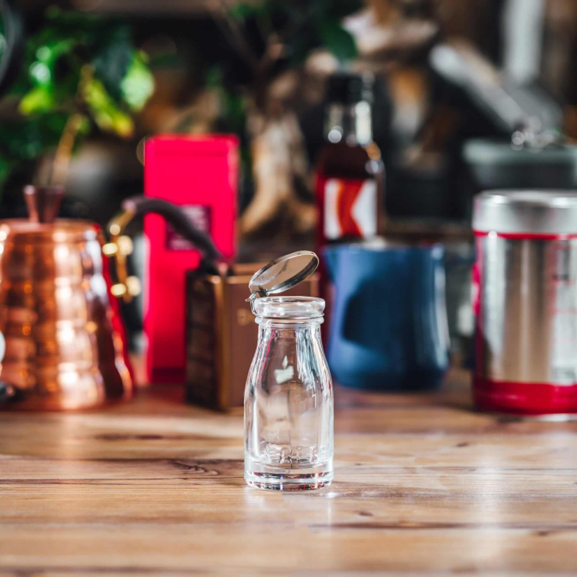 Stiklinis pieno ąsotis illy 80 ml, 4 vnt. illy