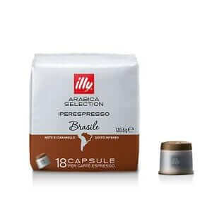 1 pakuotė Kavos kapsulės illy IperEspresso - Arabica Selection, Brasile, 18 vnt. illy