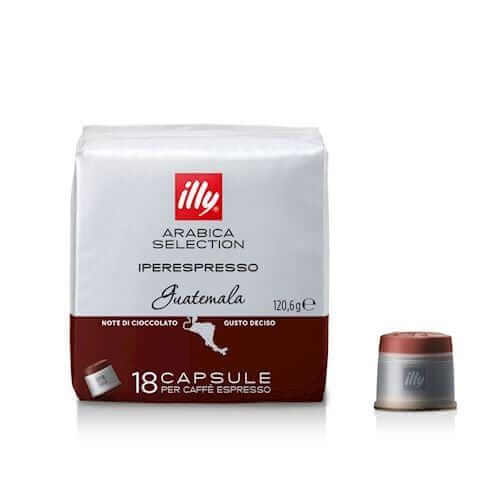 1 pakuotė Kavos kapsulės illy IperEspresso - Arabica Selection, Guatemala, 18 vnt. illy