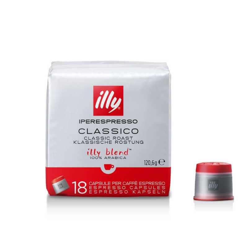 1 pakuotė Kavos kapsulės illy IperEspresso - Classico, 18 vnt. illy