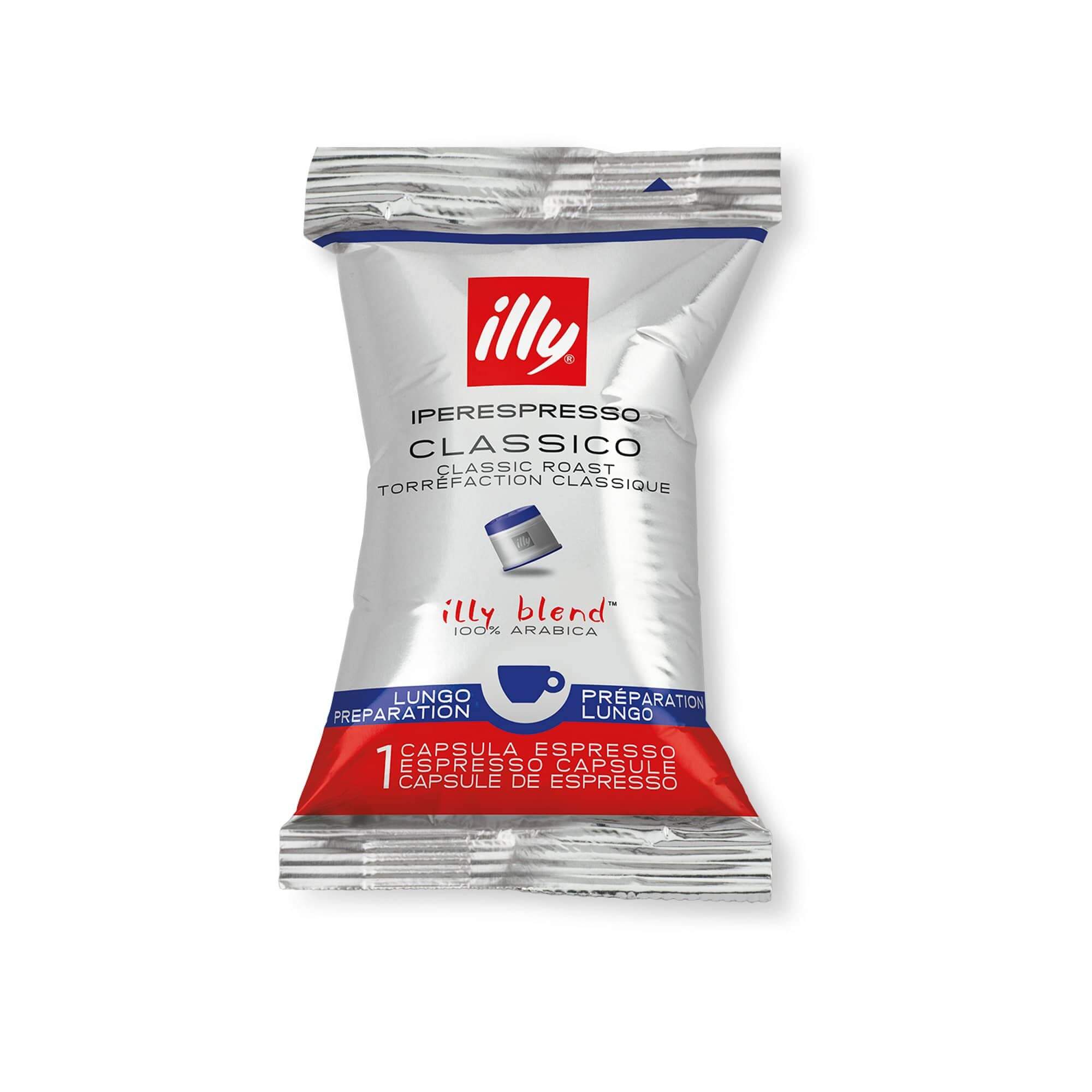 Kavos kapsulės illy IperEspresso - Classico Lungo 100 vnt. illy