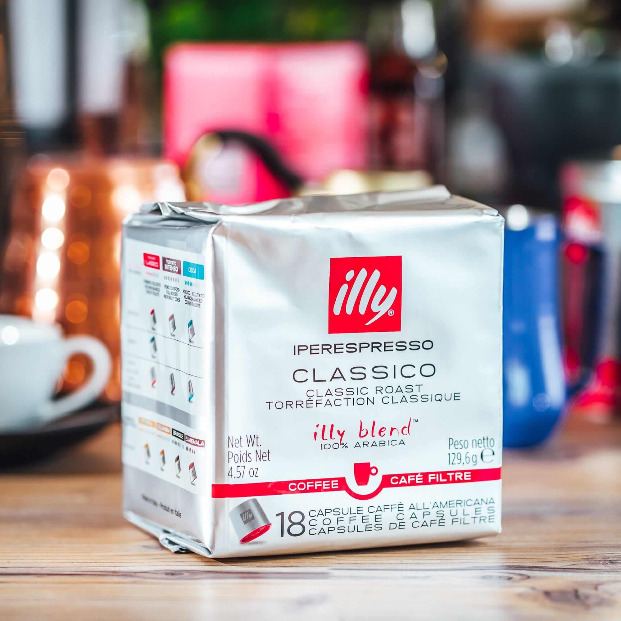 Kavos kapsulės illy IperEspresso filtrinės - Classico, 18 vnt. illy