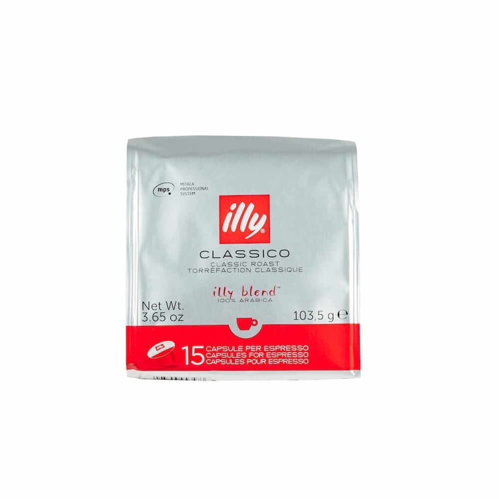 Kavos kapsulės illy MPS - Medium Roast (Classico), 15 vnt. illy