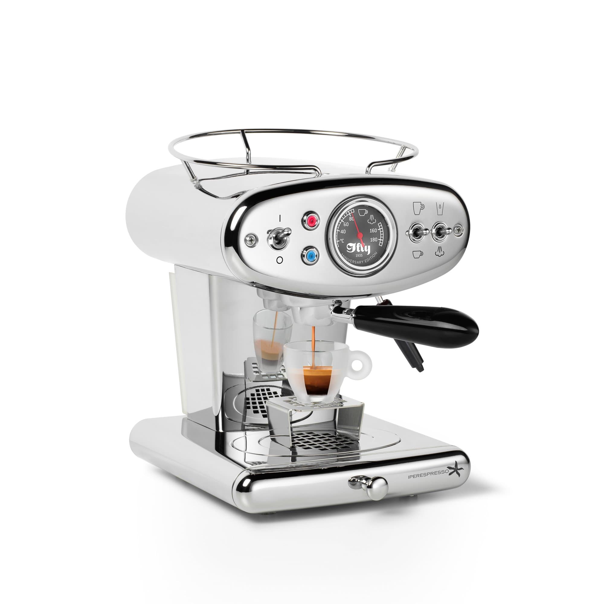Kavos aparatas illy X1 Anniversary Eco Mode, chrome illy