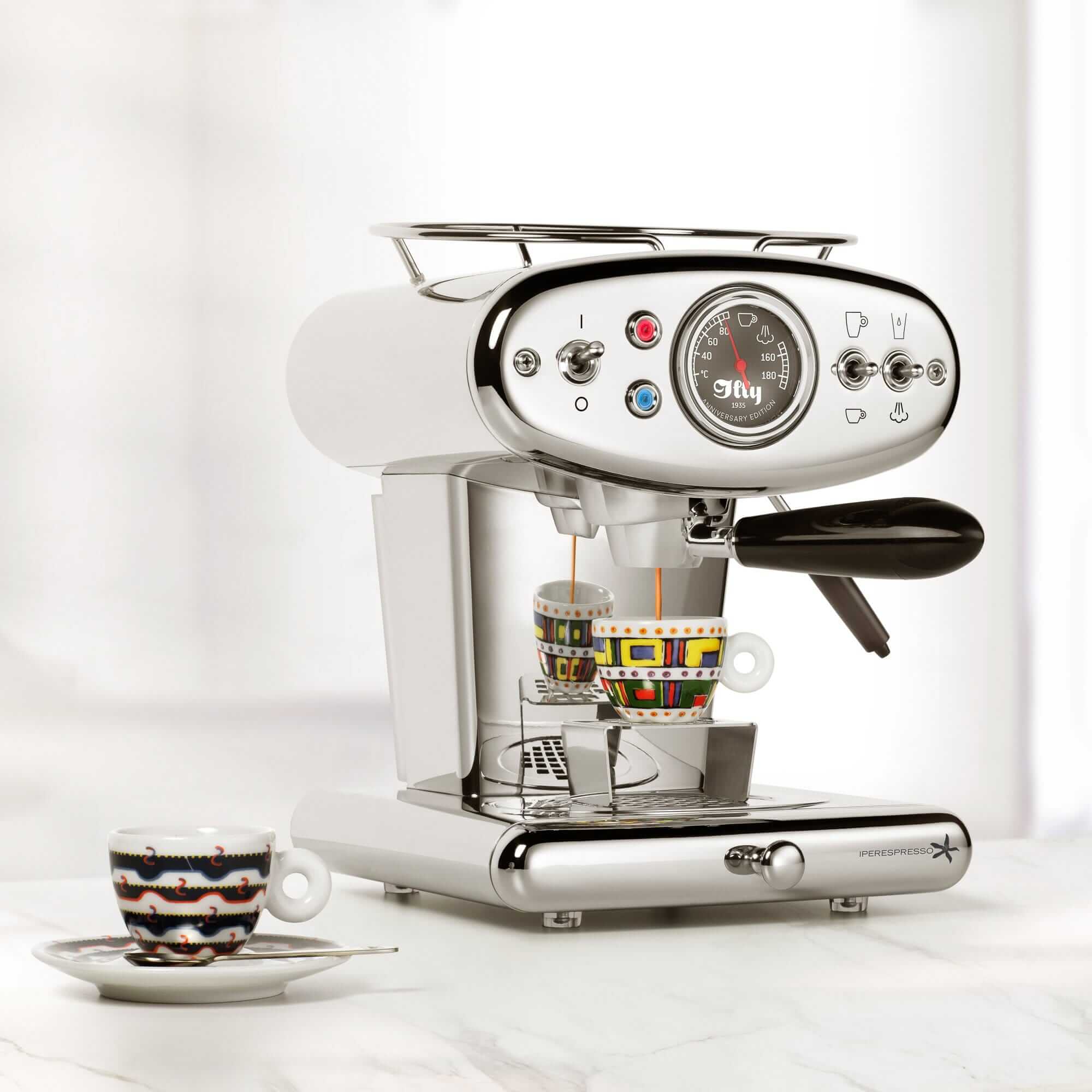 Kavos aparatas illy X1 Anniversary Eco Mode, chrome illy