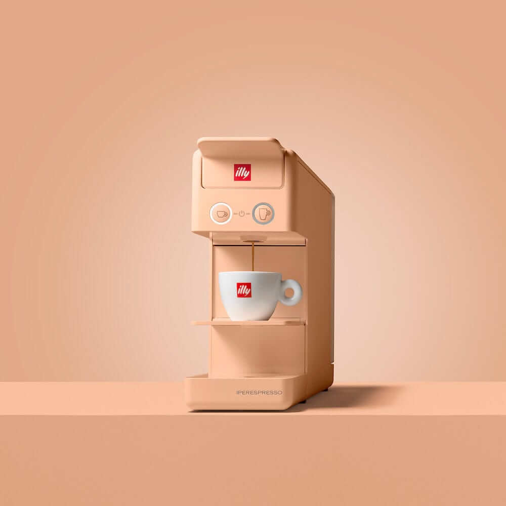 Kavos aparatas illy Y3.3 EC, šviesiai oranžinis illy