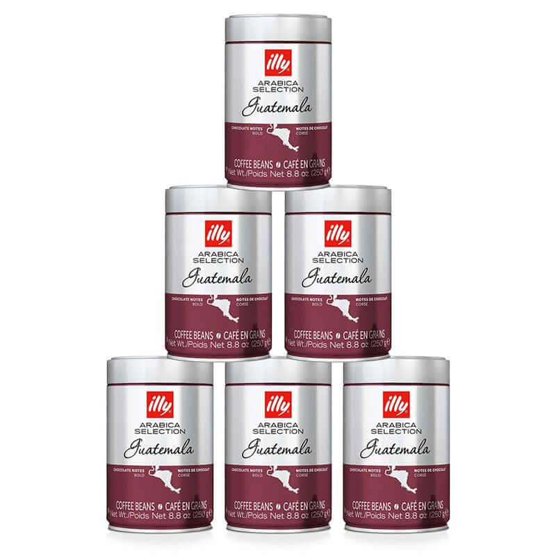6 vnt Kavos pupelės illy Arabica Selection Guatemala, 250 g illy