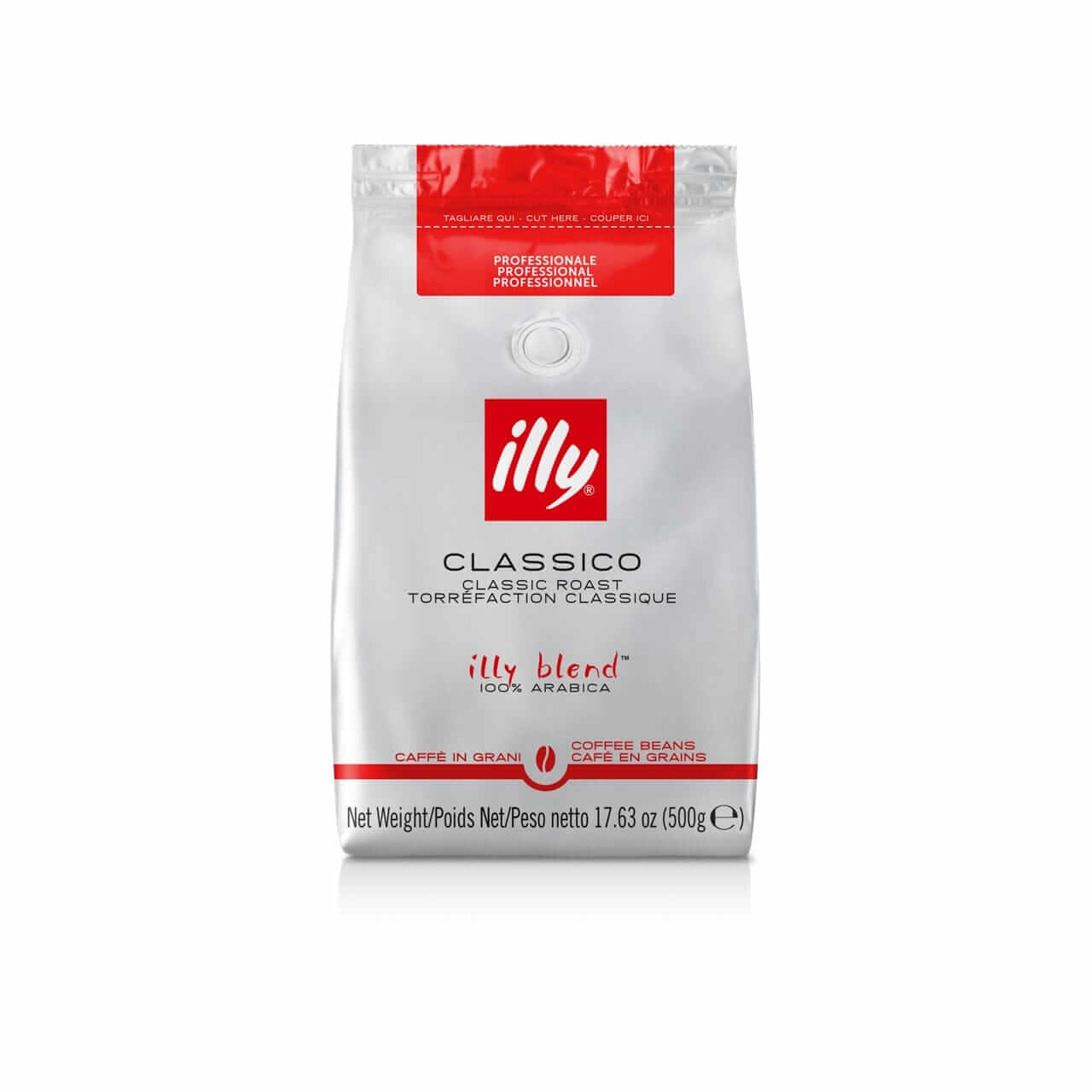 Kavos pupelės illy - Classico, 500 g illy